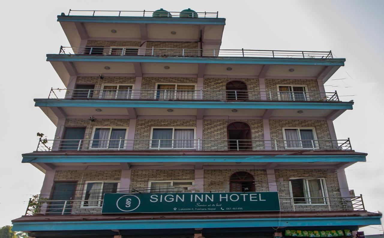Oyo 193 Sign Inn Hotel Pokhara Exterior foto